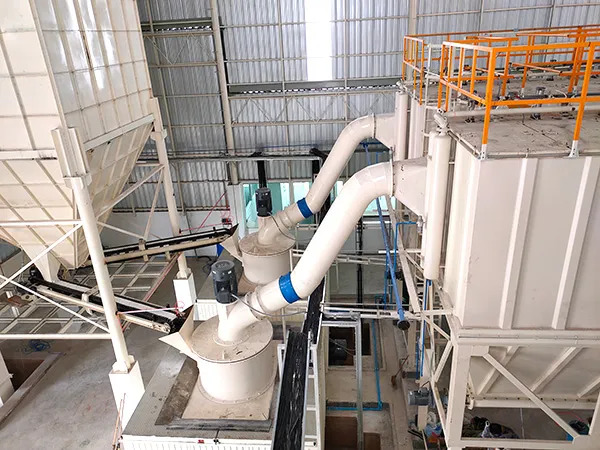 Raw material stockpile